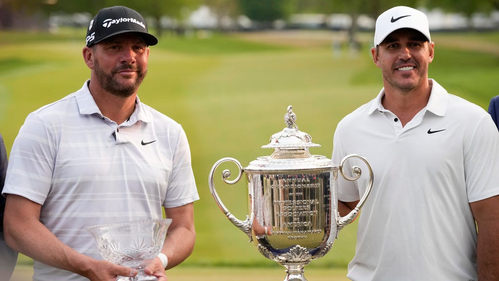 Kopeka tops PGA Championship turned `Block party' celebrating club pro finishing tied for 15th