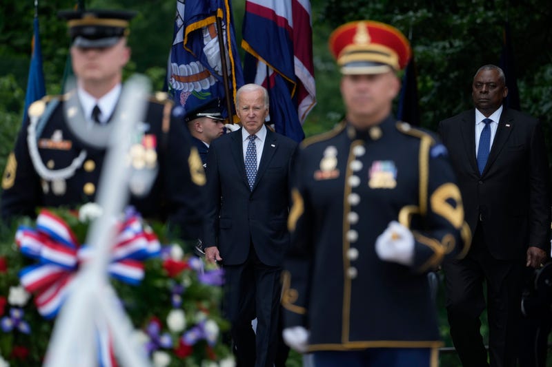 President Biden on Memorial Day lauds generations of fallen US troops who 'dared all and gave all'