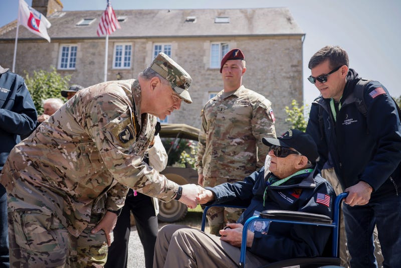 At Normandy D-Day celebrations, echoes of Ukraine's looming fight