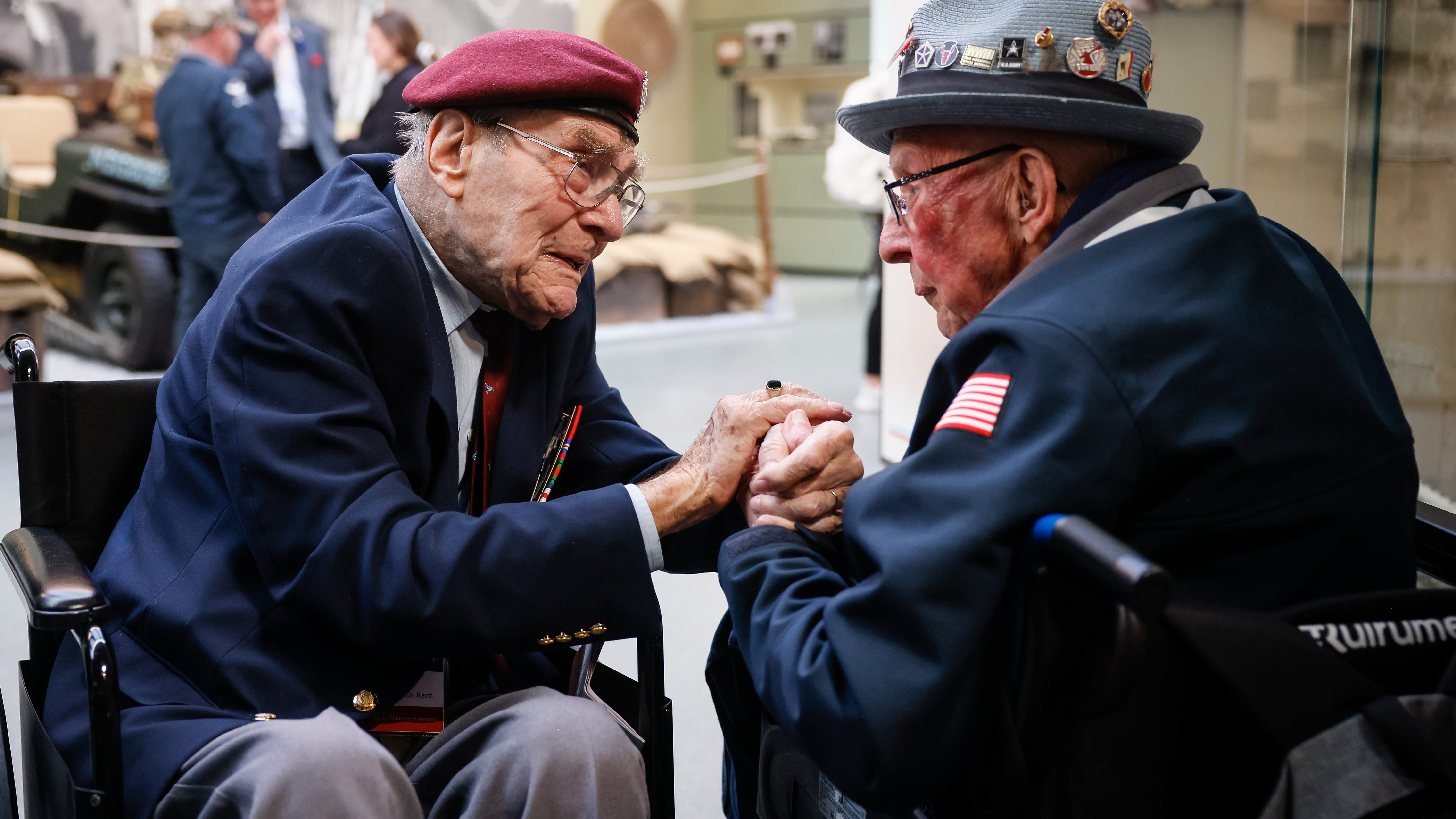 'It was tough': World War II veterans return to Utah Beach to mark D-Day's 79th anniversary
