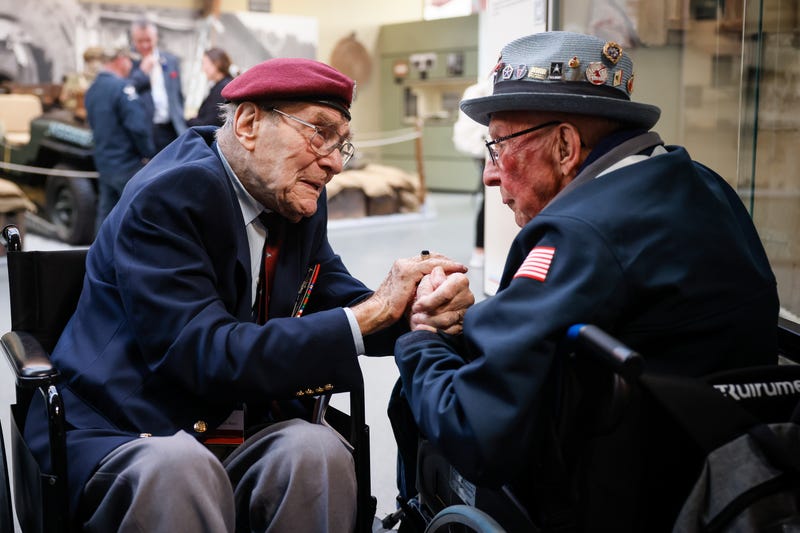 'It was tough': World War II veterans return to Utah Beach to mark D-Day's 79th anniversary