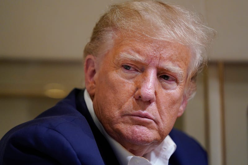 In an audio recording Donald Trump discusses a 'highly confidential' document with an interviewer