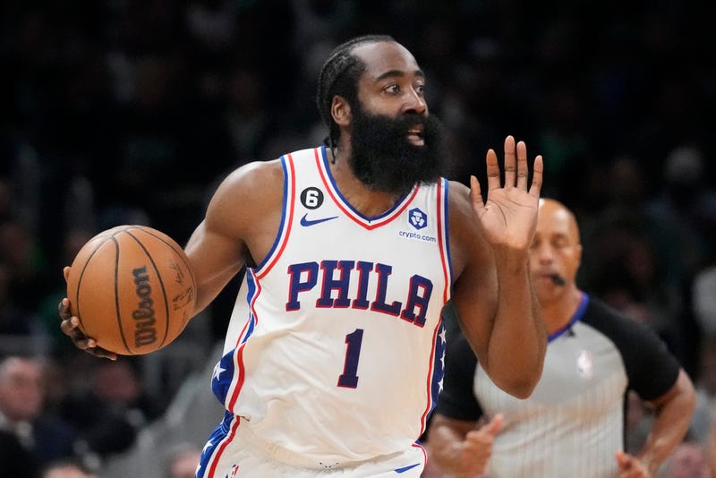 Philadelphia 76ers guard James Harden