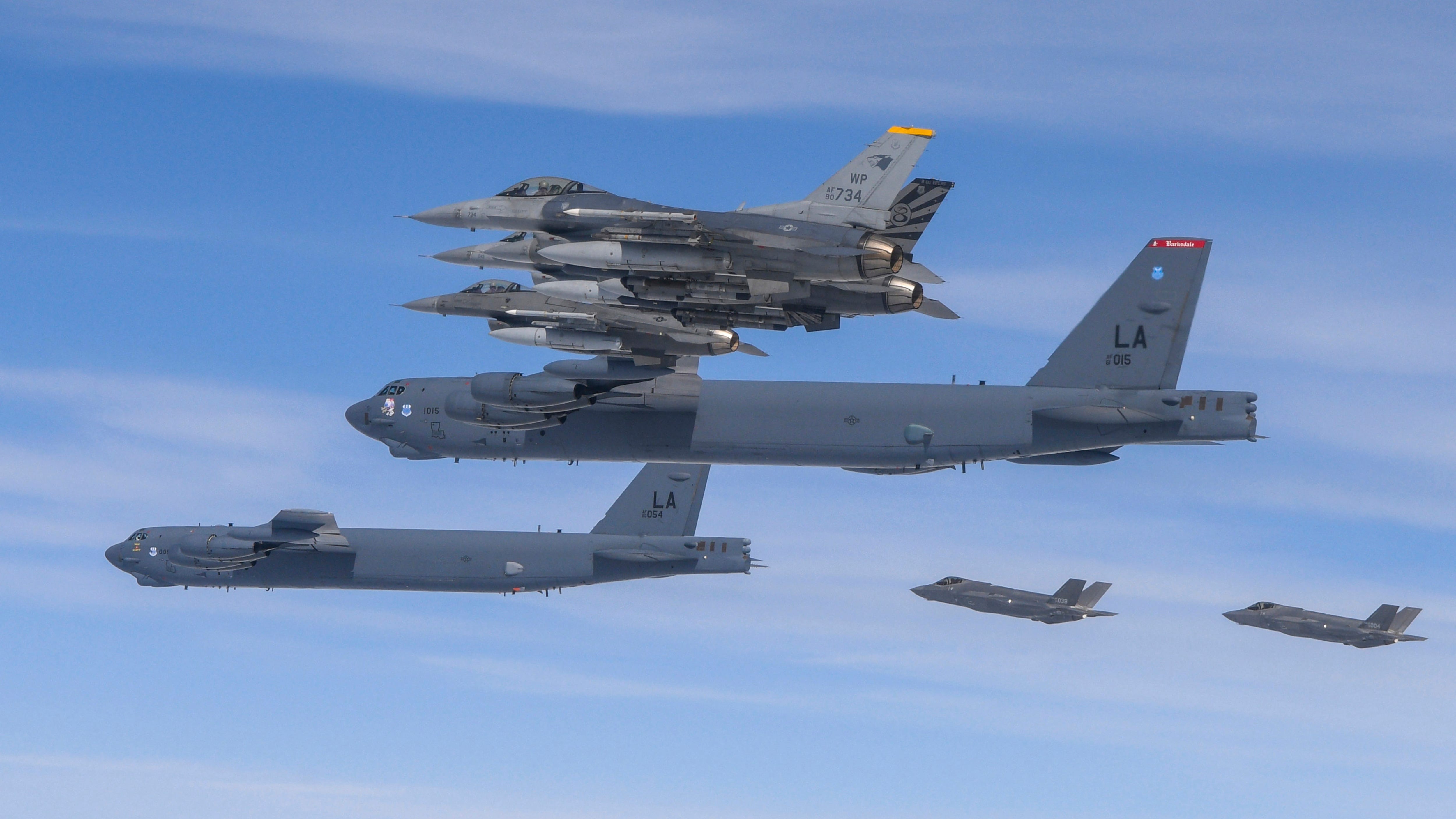 US flies nuclear-capable bombers in fresh show of force against North Korea