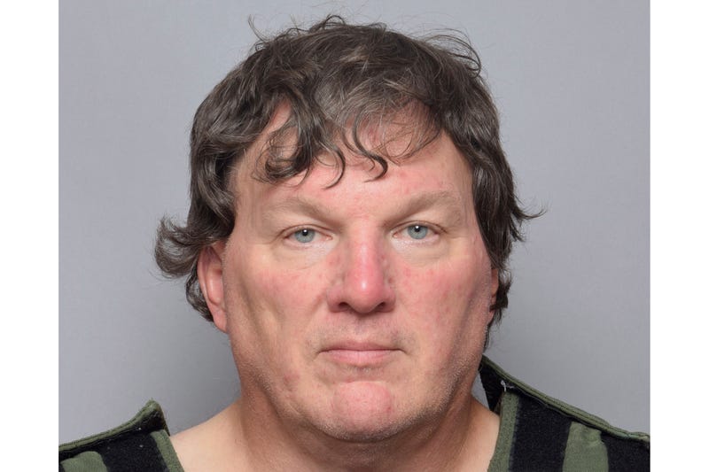 This booking image provided by Suffolk County Sheriff’s Office, shows Rex Heuermann, a Long Island architect who was charged Friday, July 14, 2023, with murder in the deaths of three of the 11 victims in a long-unsolved string of killings known as the Gilgo Beach murders