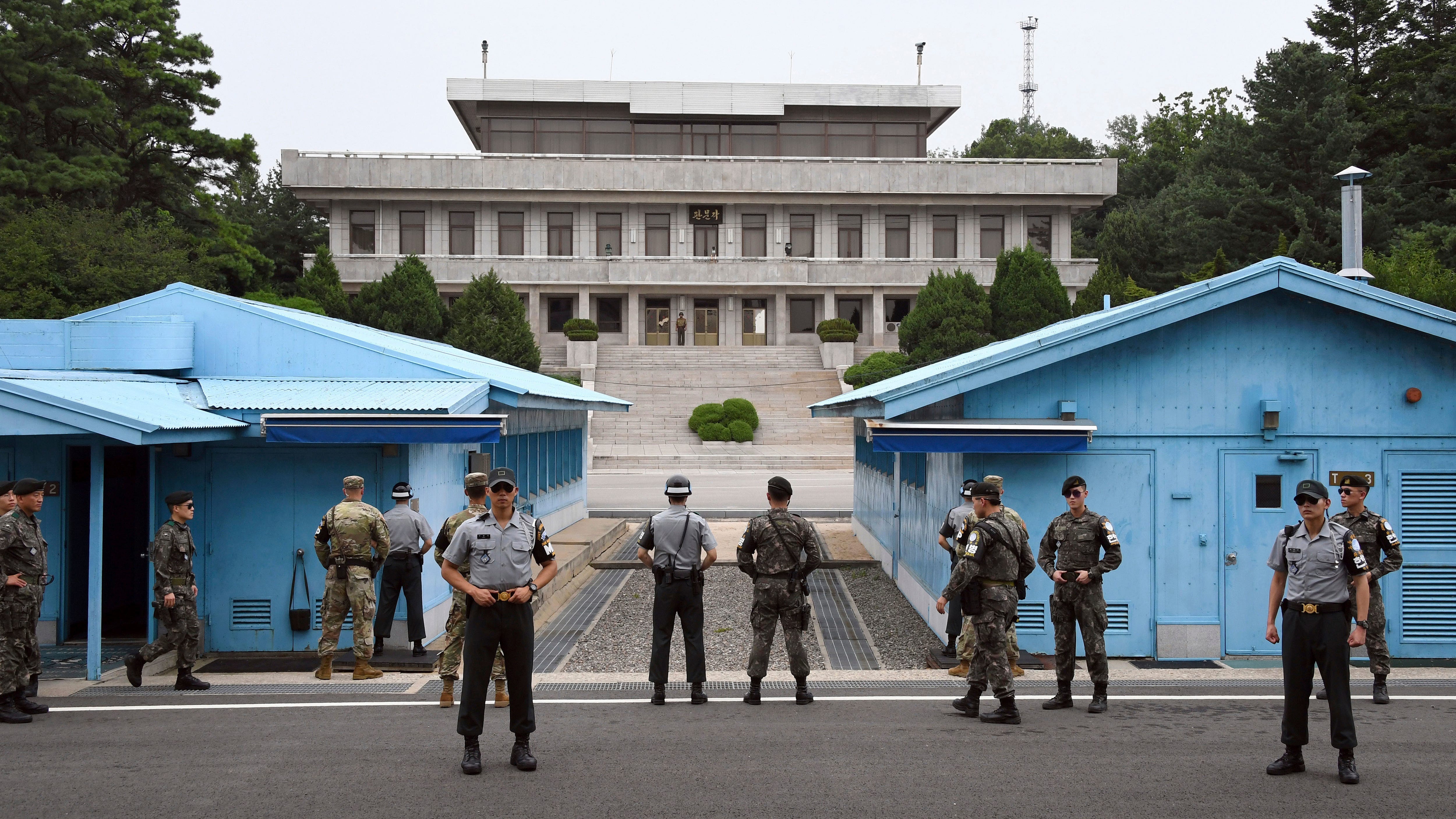 US soldier facing military disciplinary actions flees to North Korea while touring a border village