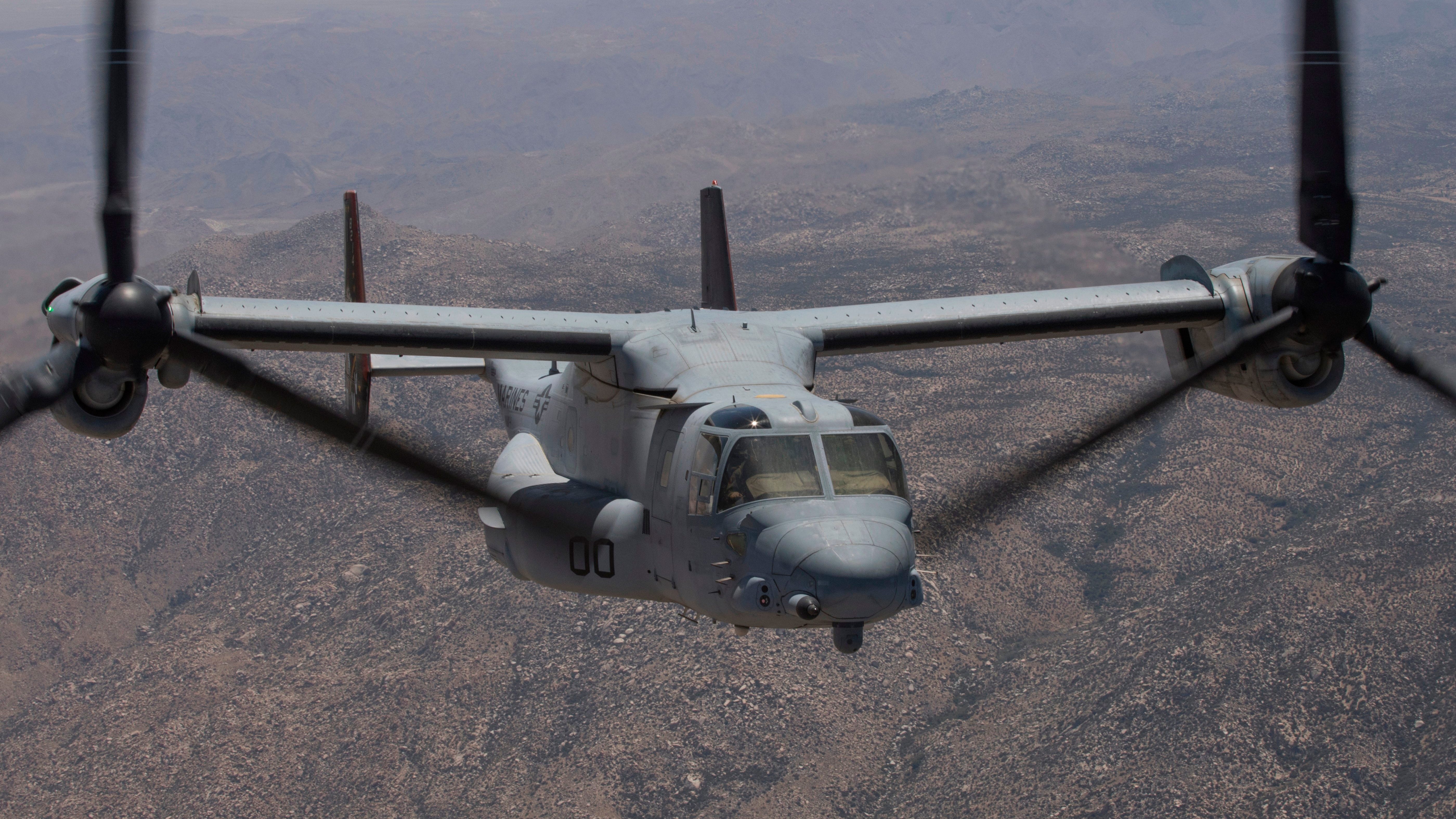 Deadly crash of Marine Osprey last year was caused by mechanical failure, report says