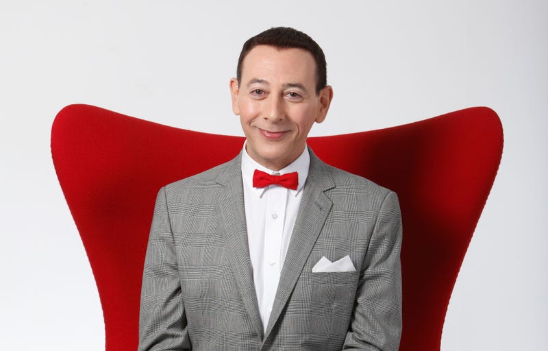 Actor Paul Reubens portraying Pee-wee Herman poses for a portrait while promoting "The Pee-wee Herman Show" live stage play, Monday, Dec. 7, 2009, in Los Angeles