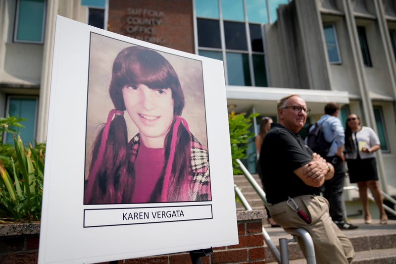 "Jane Doe No. 7" was identified as Karen Vergata at a news conference in Hauppauge on Aug. 4, 2023
