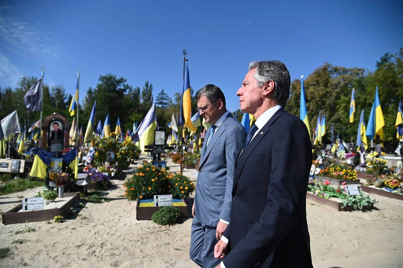 Blinken is expected to announce $1 billion in new U.S. funding for Ukraine during his visit to Kyiv