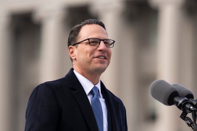  Democratic Gov. Josh Shapiro speaks at the state Capitol in Harrisburg, Pa., Jan. 17, 2023. Pennsylvania state government will prepare to use artificial intelligence in its operations, Gov. Shapiro said Wednesday, Sept. 20, 2023, as states are increasingly trying to gauge the impact of AI and how to regulate it. (AP Photo/Matt Rourke, file)