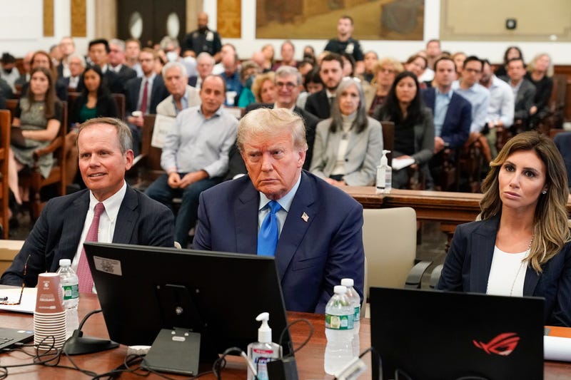 Trump isn't expected to speak in court for weeks