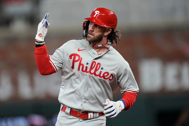 Philadelphia Phillies designated hitter Bryce Harper