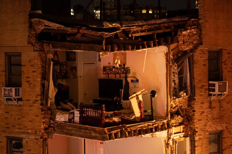 DERRUMBE EDIFICIO BRONX