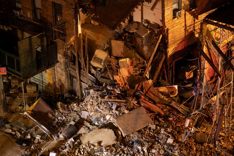 Derrumbe edificio Bronx