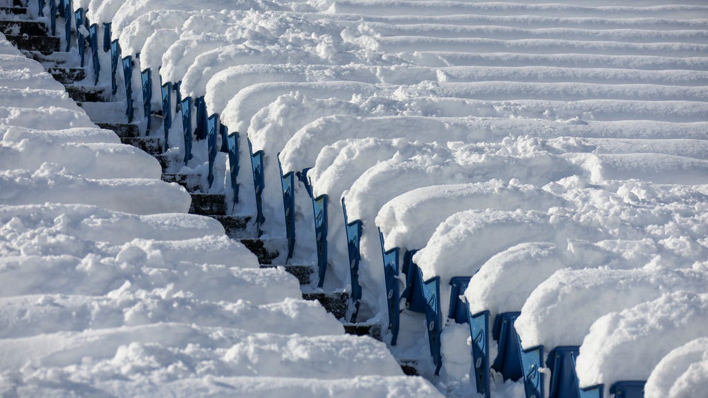 Bills' prep schedule could be disrupted with another lake effect snowstorm