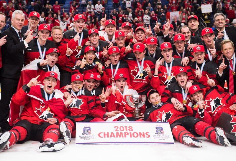 Five players from Canada's 2018 world junior team have taken a leave of absence from their respective clubs in recent days amid a report that members of that team were asked to surrender to police to face sexual assault charges.