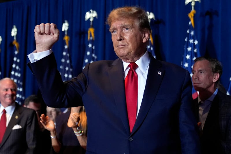 former President Donald Trump in South Carolina