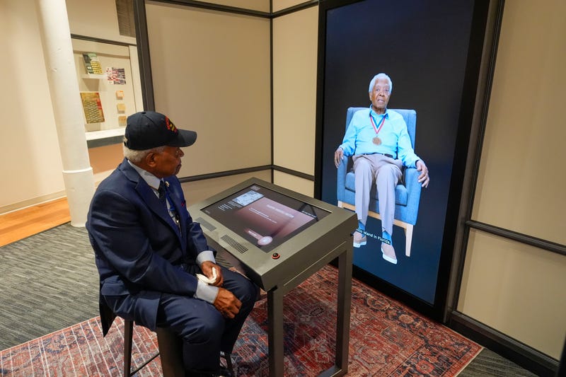 AI-aided virtual conversations with veterans are latest feature at National WWII Museum