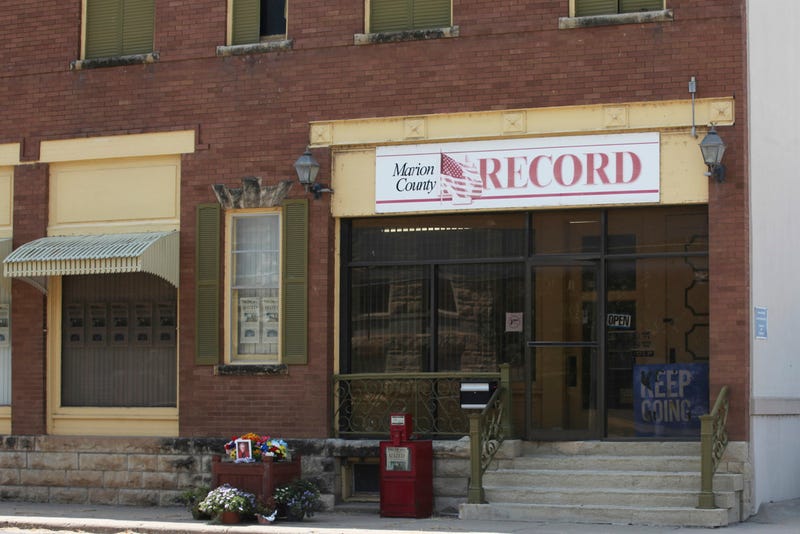 The offices of the Marion County Record