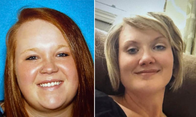 This combination photo shows Veronica Butler, left, and Jilian Kelley, right.