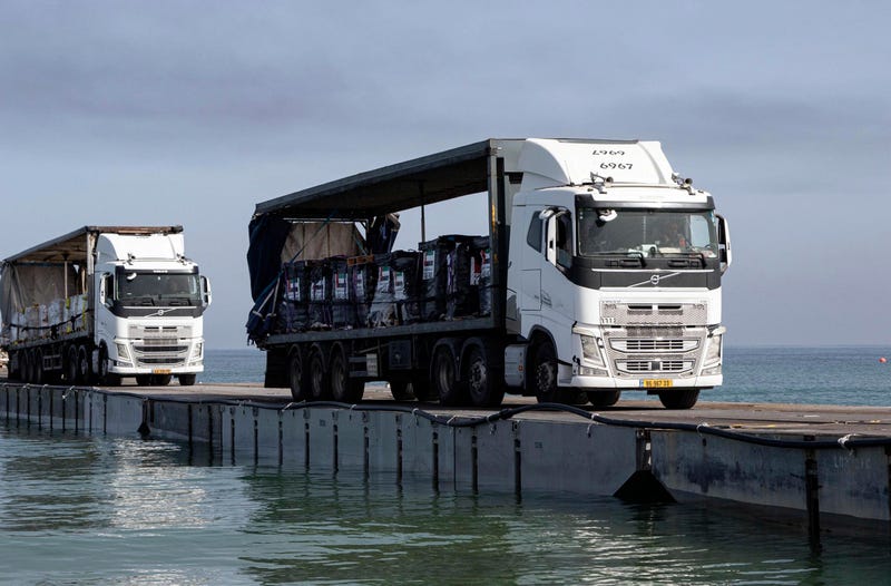 US-built pier in Gaza is reconnected after repairs, and aid will flow soon, US Central Command says