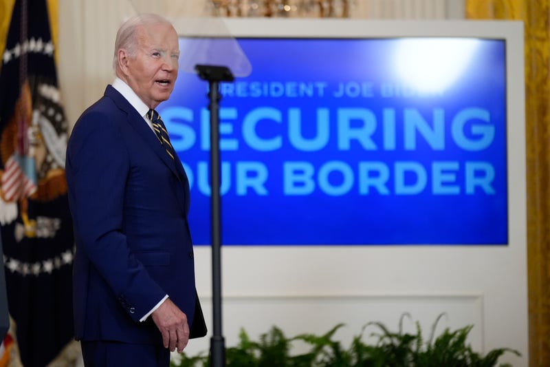 President Joe Biden announced new executive order regarding the border.