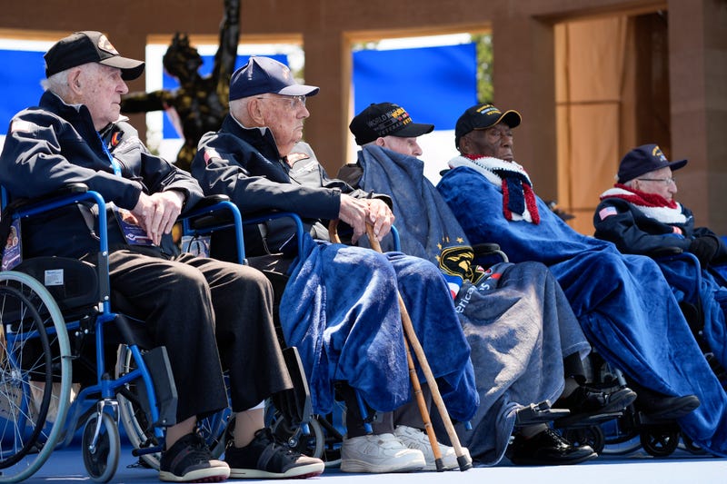 Dwindling number of D-Day veterans mark anniversary with plea to recall WWII lessons in today's wars