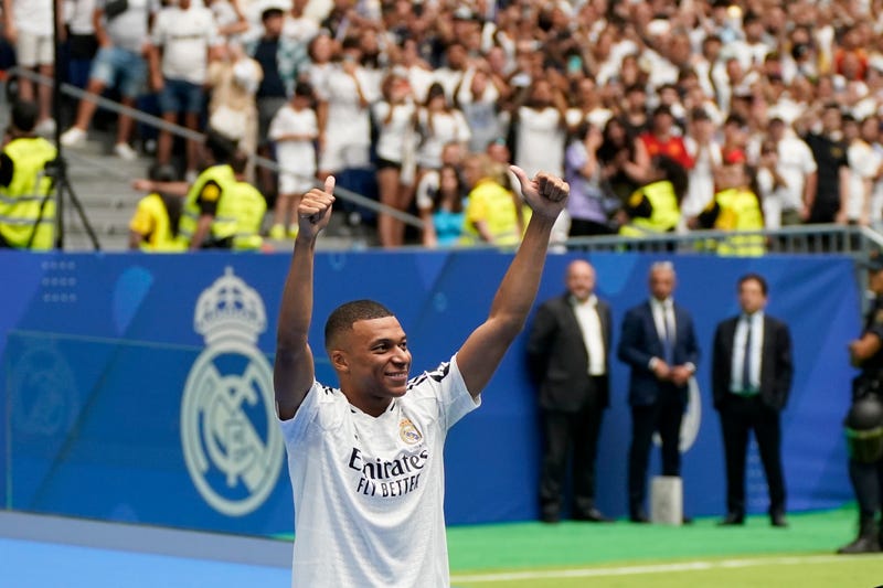presentacion Kylian Mbappé