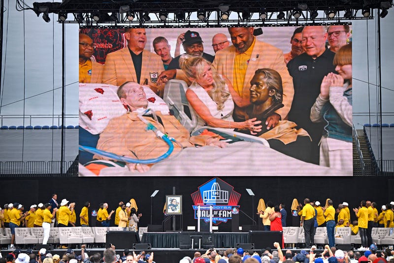 Steve McMichael inducted into football hall of fame