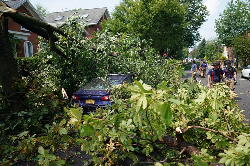 Buffalo tornado damage