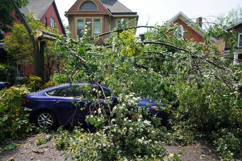 Buffalo tornado damage