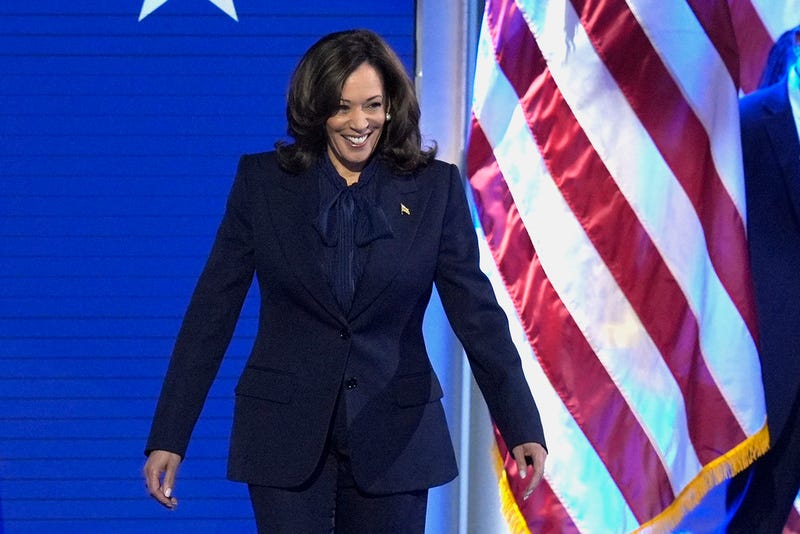 Kamala Harris accepts party nomination
