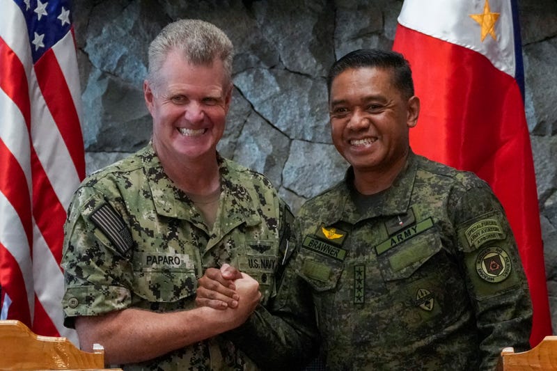 US forces ready with a 'range of options' to deal with South China Sea aggression, US admiral says