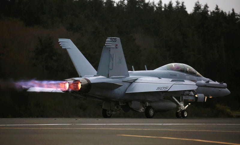 Navy finds wreckage of fighter jet that crashed during training in Washington