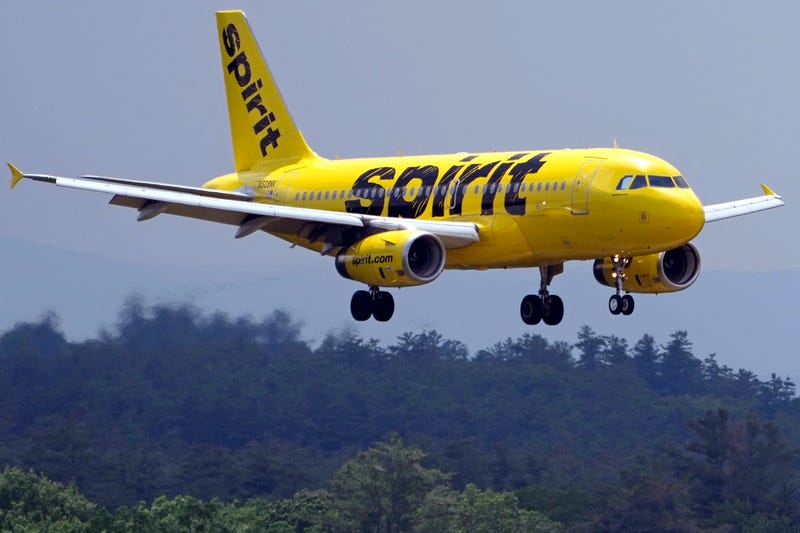 A Spirit Airlines 319 Airbus