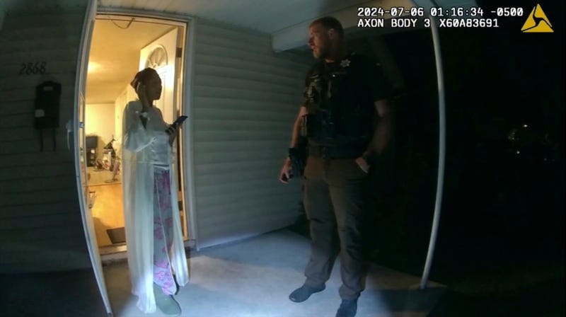 Body camera footage from incident involving Sonya Massey