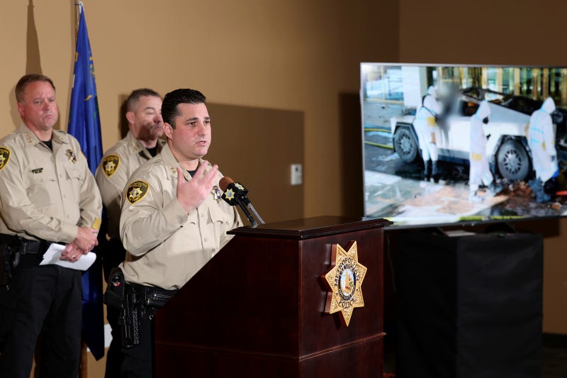 Army soldier who exploded Cybertruck outside Trump hotel in Las Vegas used generative AI, police say