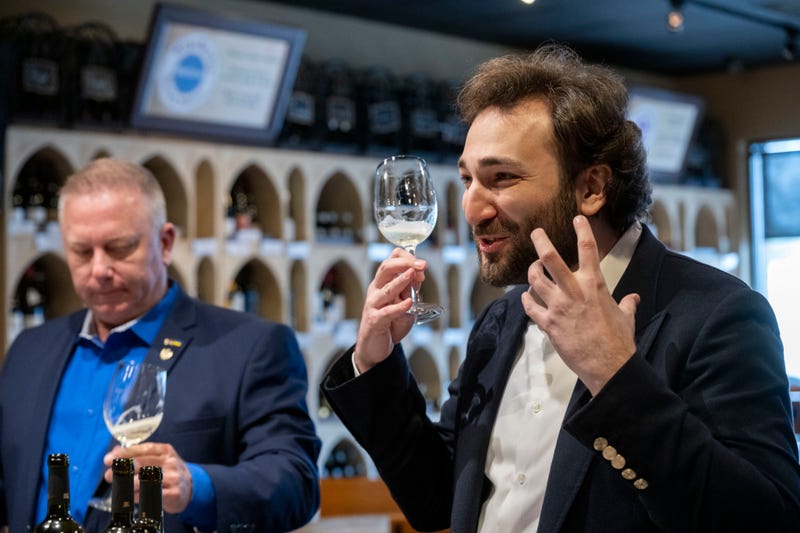 Ukrainian winemaker and US veterans team up to show the best of Ukraine, a glass at a time