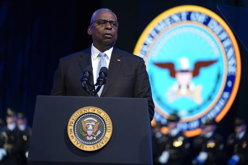 Outgoing Defense Secretary Lloyd Austin