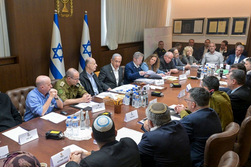 Israeli cabinet meeting