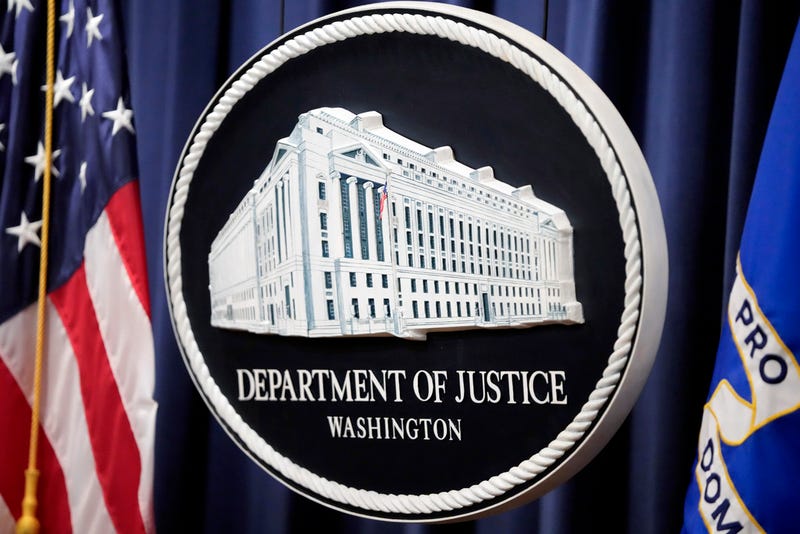 Justice Department logo