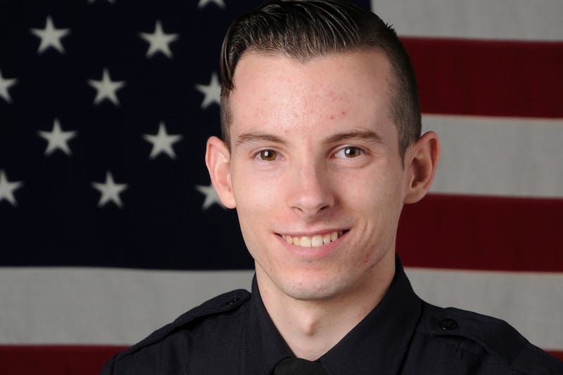 This undated photo provided by the Denver Police Department shows Andrew Duarte who served as a Denver police officer from 2017 to 2022.