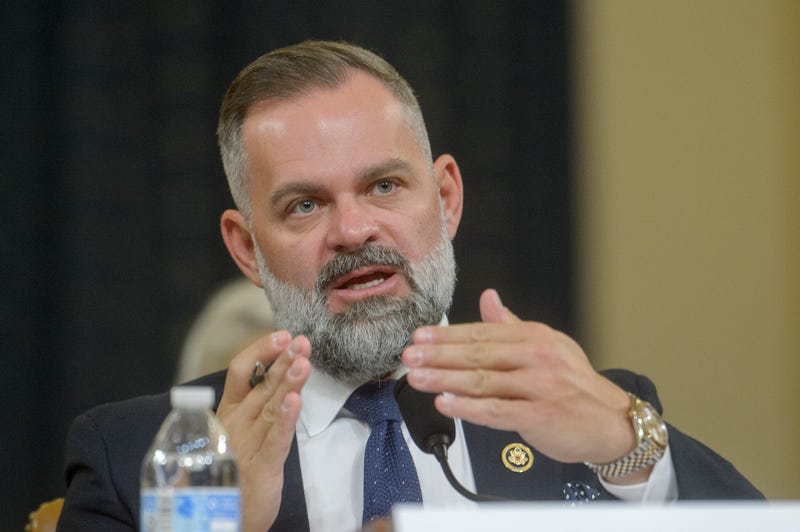Rep. Cory Mills, R-Fla. testifies at a public hearing