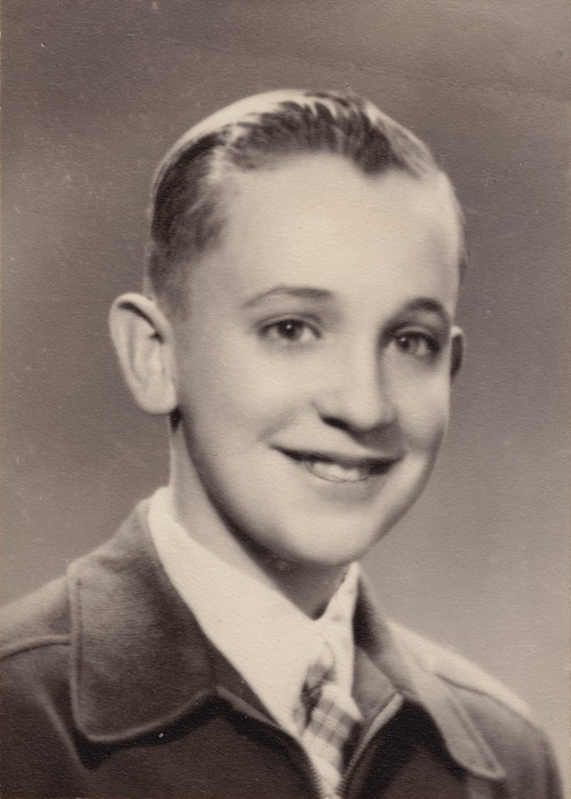 This undated file photo made available by Maria Helena Bergoglio shows Jorge Mario Bergoglio as a teenager in Buenos Aires, Argentina. 