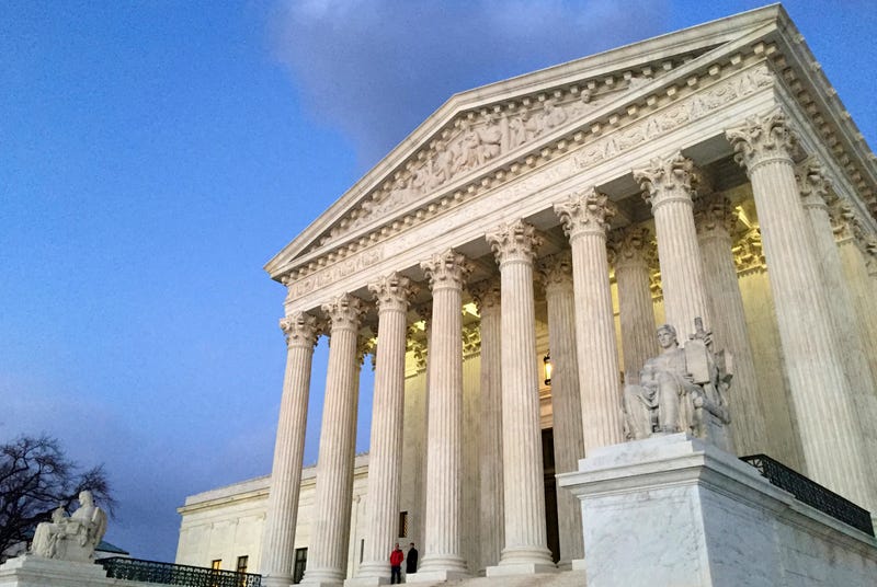 FILE - The Supreme Court at sunset in Washington, Feb. 13, 2016.