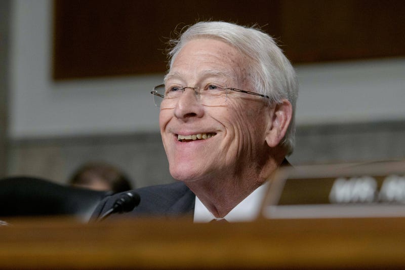 Chairman Sen. Roger Wicker, R-Miss., presides over a Senate Committee on Armed Services hearing for the pending confirmation of Air Force Lieutenant General John D. Caine (Retired), to be general and Chairman of the Joint Chiefs of Staff, on Capitol Hill, Tuesday, April 1, 2025, in Washington.
