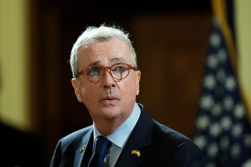 New Jersey Gov. Phil Murphy delivers his State of the State address to a joint session of the Legislature at the statehouse, in Trenton, N.J., Jan. 9, 2024.