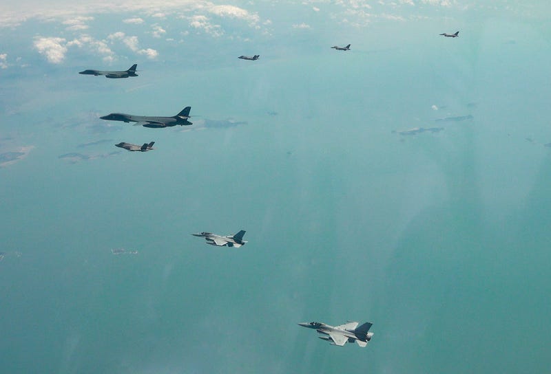 North Korea threatens a response to US flying long-range bombers over South Korea
