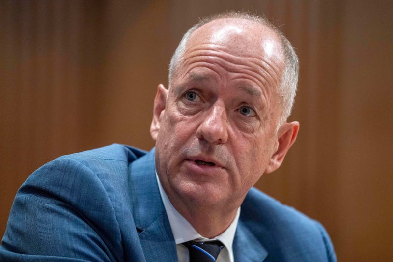 Andrew Witty, Chief Executive Officer of UnitedHealth Group, testifies at a Senate Finance Committee hearing examining cyber attacks on health care, and the Change Healthcare cyber attack, on May 1, 2024, on Capitol Hill in Washington. 